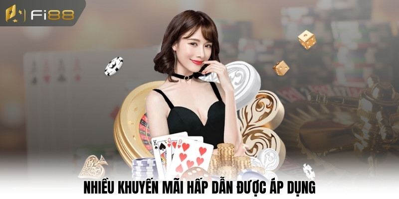 Nhiều khuyến mãi hấp dẫn được áp dụng