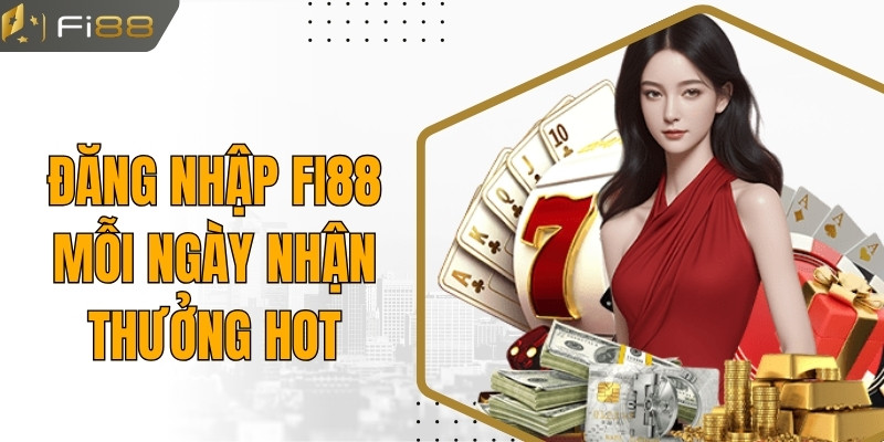Đăng Nhập Fi88 Mỗi Ngày Nhận Thưởng Hot Hấp Dẫn Liền Tay